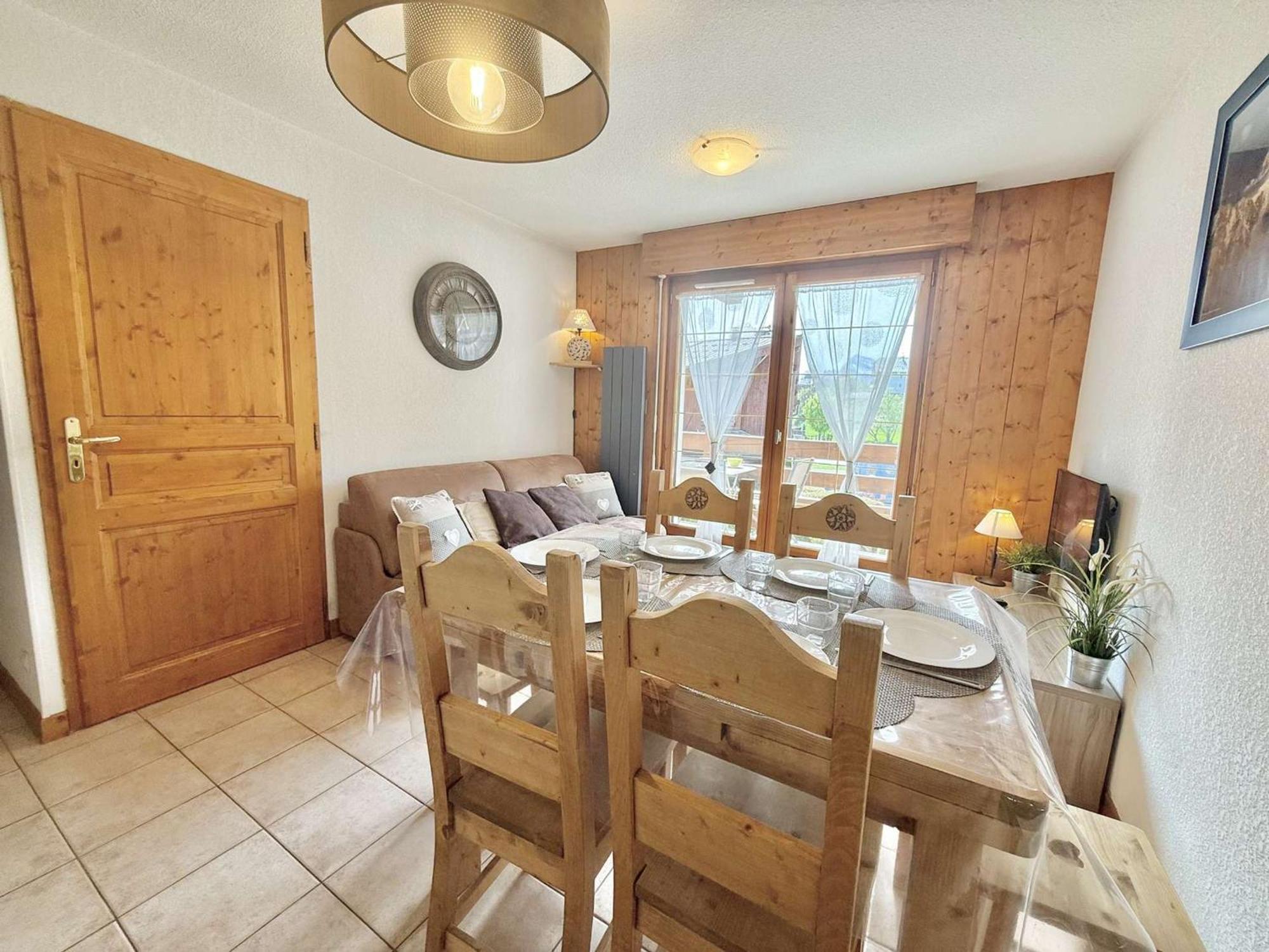 Appartement 2 Pieces Cabine A Praz-Sur-Arly - 6 Personnes Avec Parking - Fr-1-603-10 Экстерьер фото
